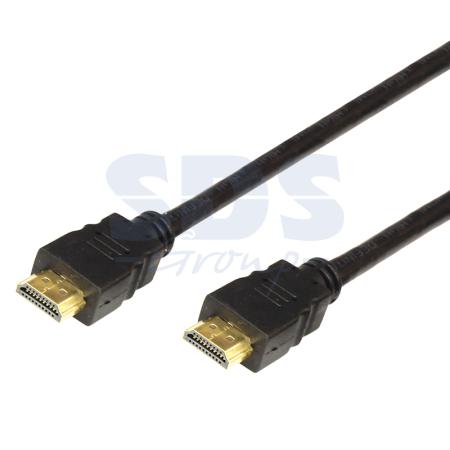 Кабель HDMI 1.5м REXANT 17-6203-6 круглый черный