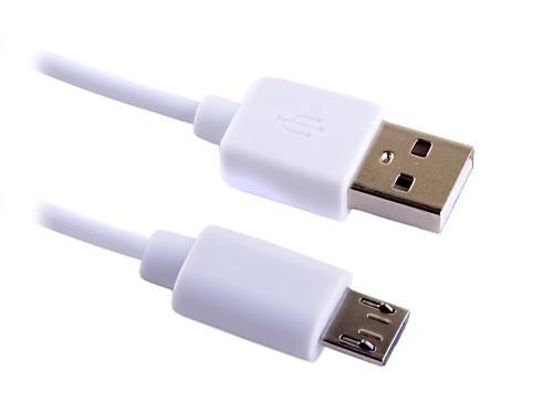 

Кабель USB Blast BMC-120 белый (2м, micro USB. USB 2.0)