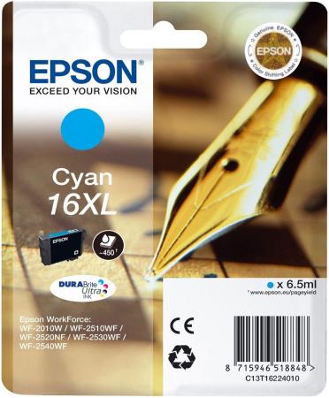 

Картридж EPSON 16 голубой для WF-2010/WF-2510/WF-2540