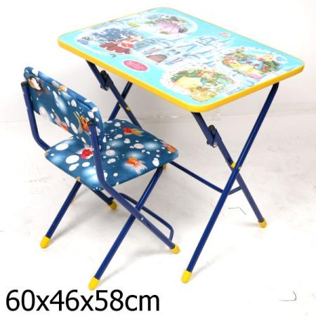 Комплект стол+стул Ника Волшебный мир принцесс