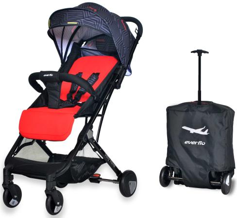 

Прогулочная коляска Everflo Baby Travel E-330 (red)