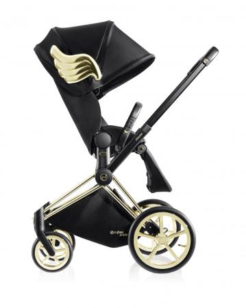 

Коляска прогулочная Cybex Priam (by JS/wings black)