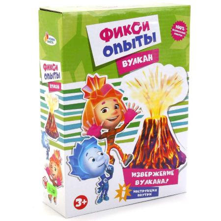 

ОПЫТЫ "ИГРАЕМ ВМЕСТЕ": ВУЛКАН ФИКСИКИ В РУСС. КОР. в кор.36шт