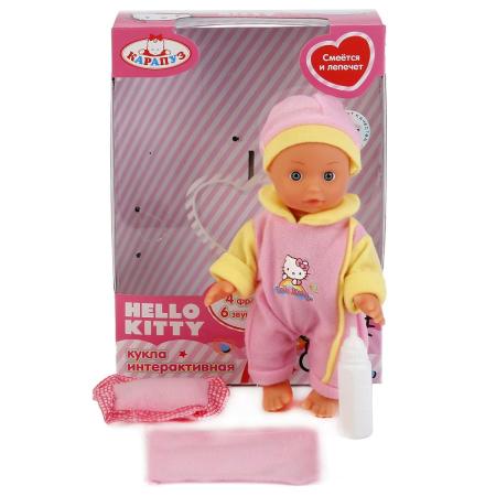 

Пупс КАРАПУЗ ПУПС HELLO KITTY 18 см со звуком B392428-RU-HELLO KITTY