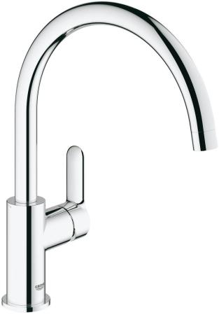 Смеситель для кухни grohe bauedge хром 31693000