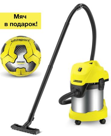 

Пылесос KARCHER WD 3 Premium Car Football Edition 1000Вт 17л