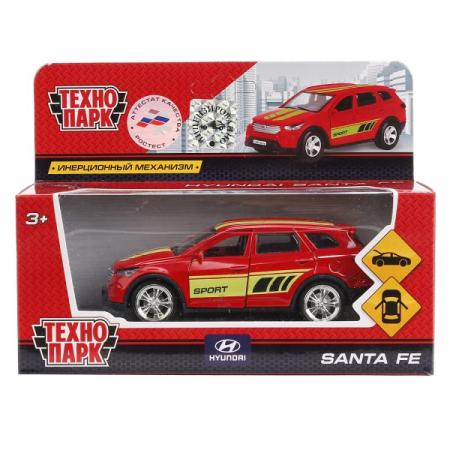 Автомобиль Технопарк Hyundai Santafe Спорт красный SANTAFE-SPORT