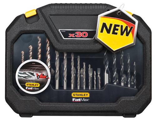 

Набор сверел STANLEY STA88102-XJ п/бет,дер,мет,биты. FatMax 30шт