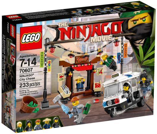 

Конструктор LEGO Ninjago: Ограбление киоска в Ниндзяго-Сити 233 элемента 70607