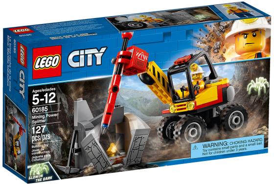 

Конструктор LEGO City: Трактор для горных работ 127 элементов 60185