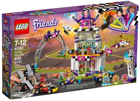 

Конструктор LEGO Friends: Большая гонка 648 элементов 41352