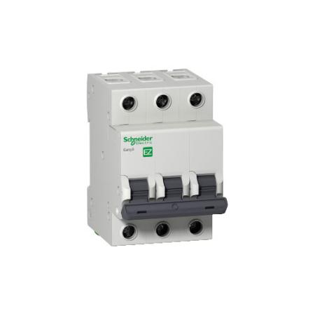 

Выключатель автоматический Schneider Electric EASY 9 EZ9F34350 модульный 3п C 50А 4.5кА