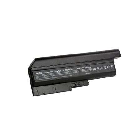 

Аккумулятор для ноутбука Lenovo IBM ThinkPad R60, R61, T60, T61, Z60, Z61, R500, T500, W500 Series 6600мАч 10.8V TopON TOP-T60H