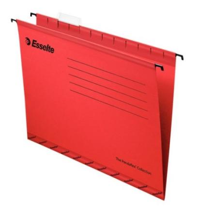 

Подвесная папка ESSELTE PENDAFLEX PLUS FOOLSCAP, красный, цена за 1шт