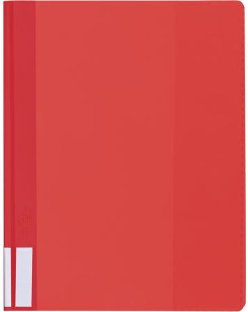 Папка-скоросшиватель А4, цвет-красный