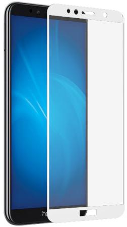 

Закаленное стекло с цветной рамкой (fullscreen) для Huawei Honor 7A/Y5 (2018) DF hwColor-58 (white)