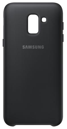 Чехол (клип-кейс) Samsung для Samsung Galaxy J6 (2018) Dual Layer Cover черный (EF-PJ600CBEGRU)