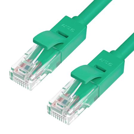 

Greenconnect Патч-корд прямой, малодымный LSZH 2.0m UTP кат.5e, зеленый, 24 AWG, литой, ethernet high speed 1 Гбит/с, RJ45, T568B, GCR-50696(GCR-50696)