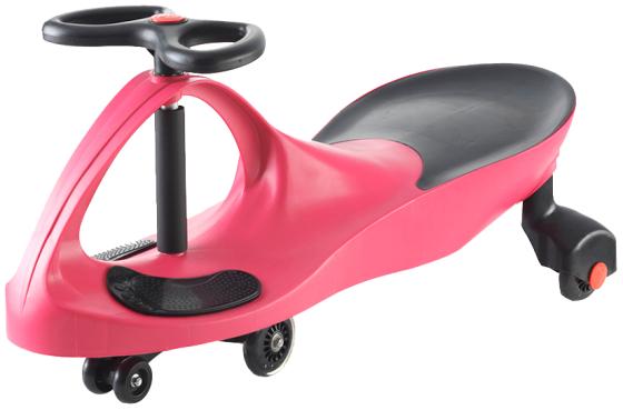 Машинка детская с полиуретановыми колесами розовая «БИБИКАР» Bibicar, pink 
colour PU wheels