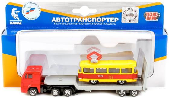 

Автовоз Технопарк КАМАЗ 1:72 разноцветный SB-15-04-WB