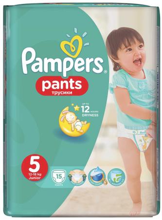 Трусики Pampers Pants 5 (11-18 кг) 15 шт