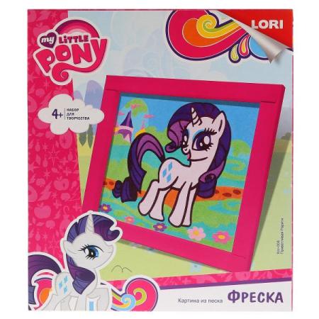 

ФРЕСКА. КАРТИНА ИЗ ПЕСКА. HASBRO MY LITTLE PONY "ПРИВЕТЛИВАЯ РАРИТИ" в кор.7шт