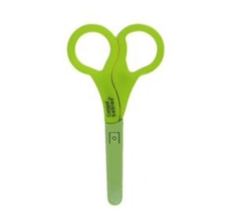 Ножницы безопасные в чехле Canpol арт. 2/809 цвет зеленый