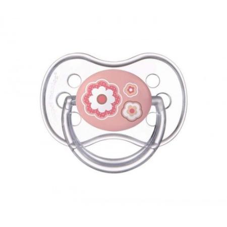 

Пустышка Canpol Newborn baby силикон с рождения розовый 22/580