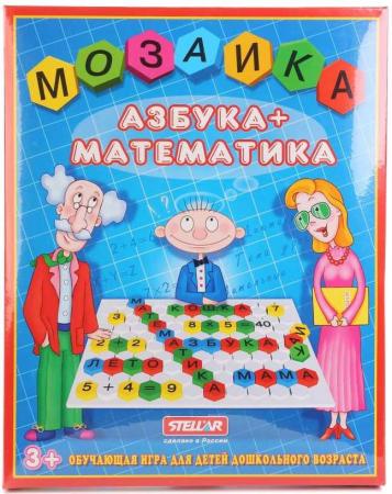 

МОЗАИКА АЗБУКА-МАТЕМАТИКА в полиэт.уп.12шт