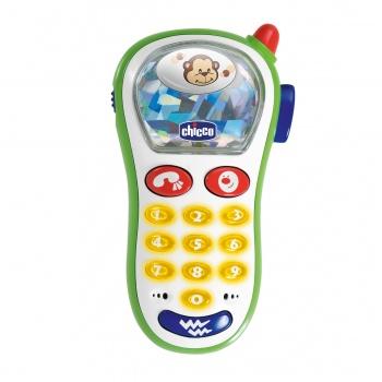 Интерактивная игрушка Chicco Мобильный телефон от 6 месяцев белый
