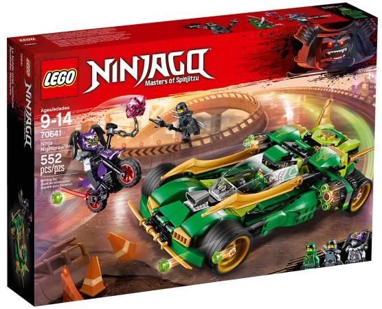 

Конструктор LEGO Ninjago: Ночной вездеход ниндзя 552 элемента