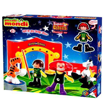 

Магнитный конструктор Plastwood Piccoli Mondi Super Circus Playset