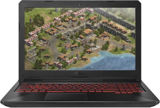 

ASUS TUF GAMING FX504GE-E4420T 15.6"(1920x1080 (матовый))/Intel Core i5 8300H(2.3Ghz)/12288Mb/1000+128SSDGb/noDVD/Ext:nVidia GeForce GTX1050Ti(4096Mb)/Cam/BT/WiFi/war 1y/2.3kg/black metal/W10