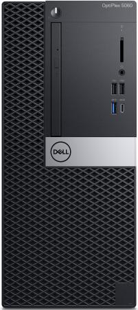 ПК Dell Optiplex 5060 MT i7 8700 (3.2)/8Gb/1Tb 7.2k/UHDG 630/DVDRW/Windows 10 Professional/GbitEth/260W/клавиатура/мышь/черный