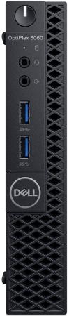 

ПК Dell Optiplex 3060 Micro i3 8100T (3.1)/4Gb/500Gb 7.2k/UHDG 630/Linux Ubuntu/GbitEth/65W/клавиатура/мышь/черный