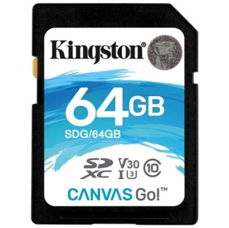 

SecureDigital 64Gb Kingston SDG/64GB {SDXC Class 10, UHS-I U3