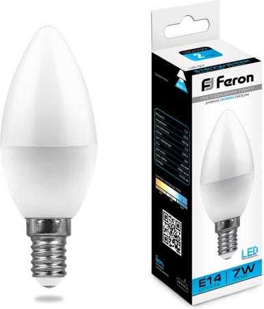 

Лампа светодиодная FERON 25477 (7W) 230V E14 6400K, LB-97