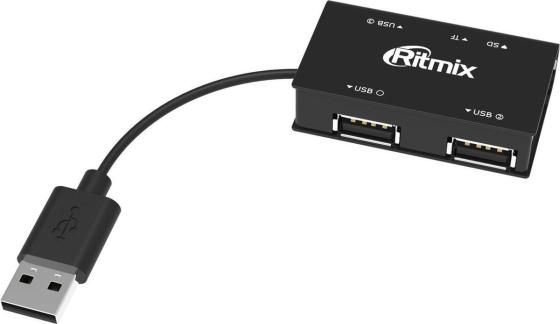 

Концентратор USB 2.0 Ritmix CR-2322 2 х USB 3.0 черный