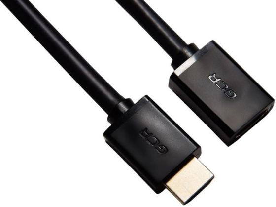 

Удлинитель HDMI 5м Green Connection GCR-HMFR6-BB3S-5m круглый черный