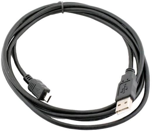 

Кабель microUSB 1м VCOM Telecom VUS6945-1M круглый черный