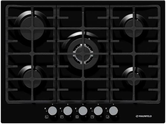 Варочная панель газовая Maunfeld MGHE.75.78B черный