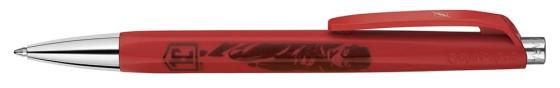 Ручка шариковая Carandache Office INFINITE FLASH/CYBORG (888.705) белый/красный подар.кор.