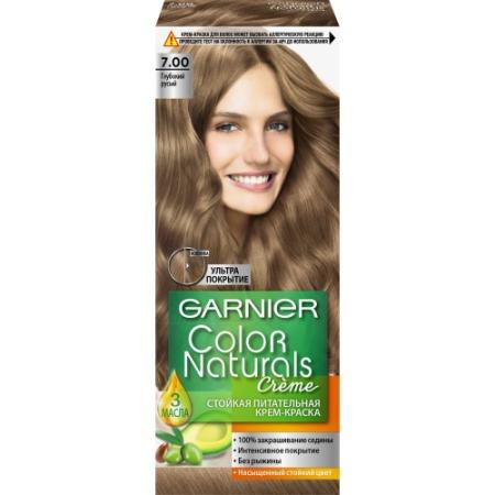 

GARNIER Краска для волос Color Naturals 7.00 Глубокий русый