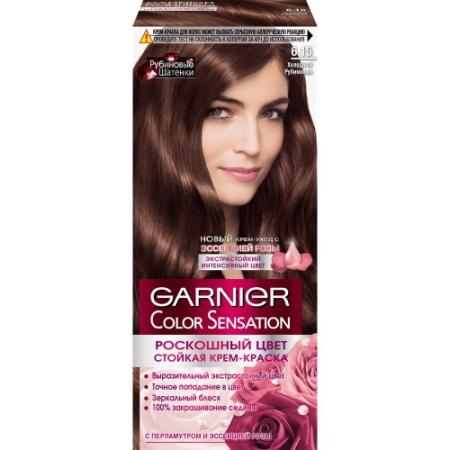 GARNIER Краска для волос Color Sensation 6.15 Светло-рубиновый шатен