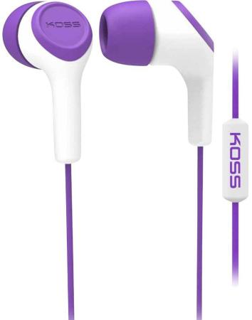 

Наушники KOSS KEB15i Violet (микрофон,вставные,1,2м)