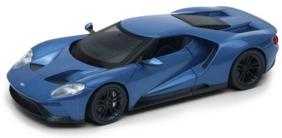 

Автомобиль Welly Ford Mustang GT 1:24 синий 2093278