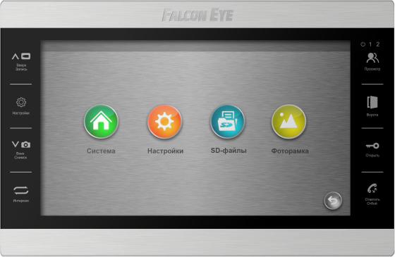 

Видеодомофон Falcon Eye FE-101 ATLAS (Black) AHD дисплей 10" TFT; сенсорные кнопки; подключение до 2-х вызывных панелей и до 2-х видеокамер; адресный