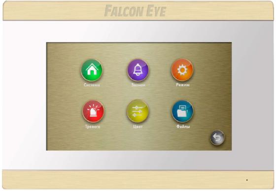 

Видеодомофон Falcon Eye FE-70 ARIES (White) дисплей 7" TFT; сенсорный экран; подключение до 2-х вызывных панелей и до 2-х видеокамер; интерком; графи