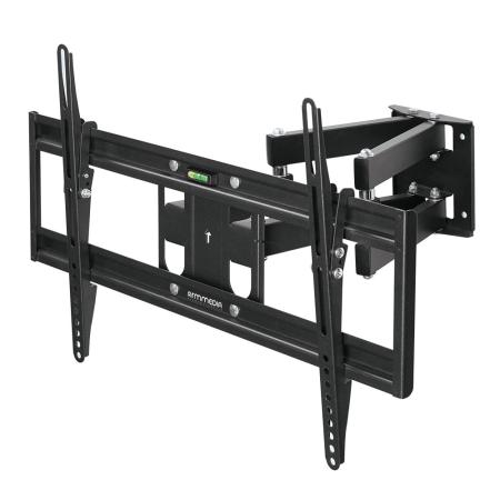 

Кронштейн Arm media PT-16 NEW Black настенный для TV 26"-65", max 50 кг, 3 ст св., нак. 0-12°, пов. 160°, от ст. 90-445 мм. max VESA 600x400 мм.