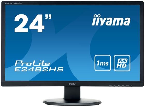 

Монитор Iiyama 24" ProLite E2482HS-B1 черный TN+film LED 2ms 16:9 DVI HDMI M/M матовая 1000:1 250cd 170гр/160гр 1920x1080 D-Sub FHD 3.4кг